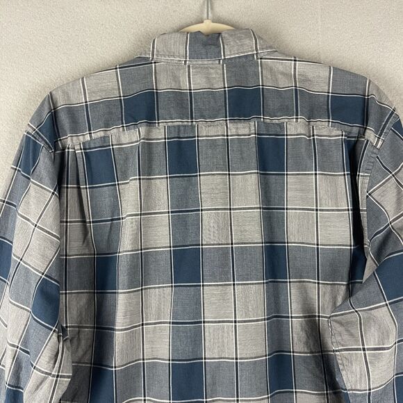 Bonobos Slim Fit Shirt Mens XXL Blue Gray Plaid Long Sleeve Button Down Cotton - Picture 9 of 13